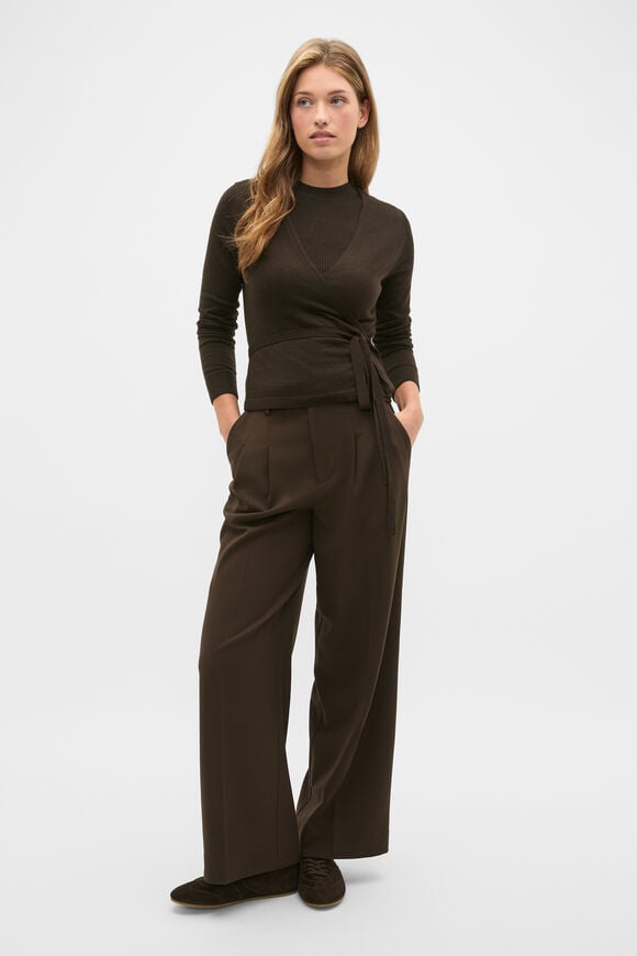 Merino Ballet Knit  Coffee Bean  hi-res