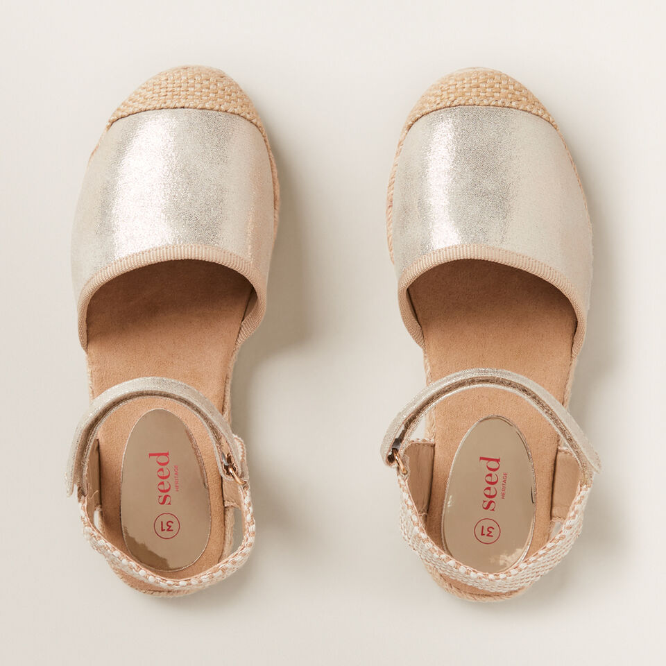 Metallic Espadrille  9