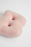 Teddy Initial Cushion Dusty Rose  B  hi-res