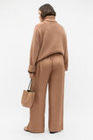 Textured Satin Pant  Amaretto  hi-res