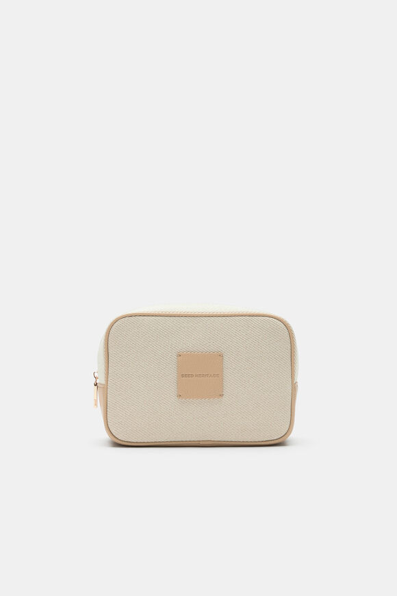 Small Cosmetic Bag  Sandstone  hi-res
