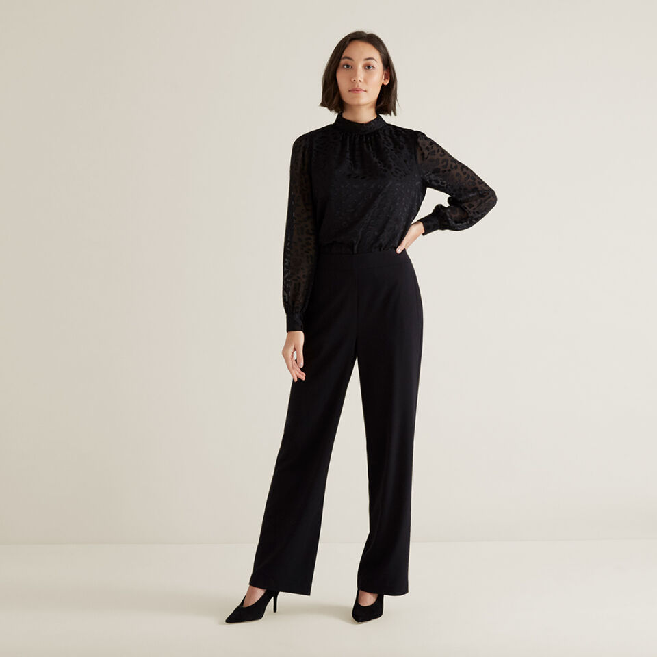 Animal Devore Blouse  