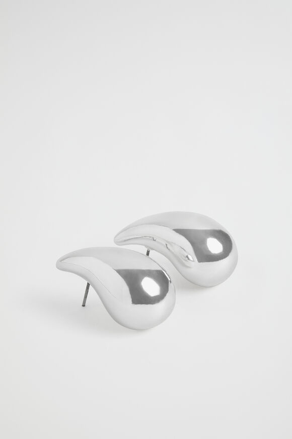 Drop Earring  Silver  hi-res