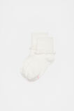 Baby Frill Sock  Vanilla  hi-res