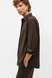 Soft Suiting Utility Shirt  Dark Espresso  hi-res