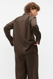 Soft Suiting Utility Shirt  Dark Espresso  hi-res