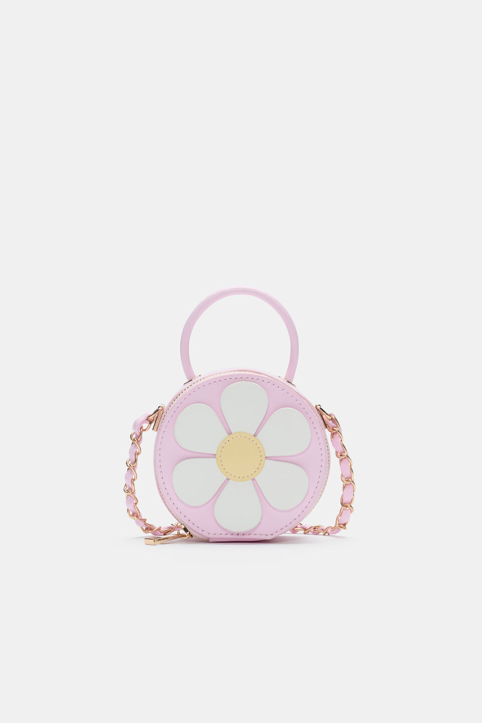 Flower Mini Cross Body  Pink Lemonade