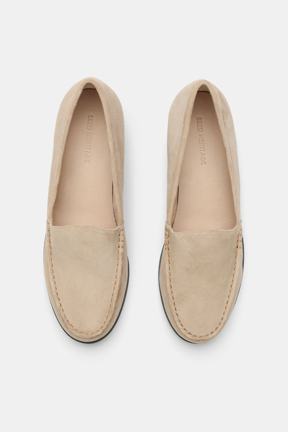 Nella Loafer  Sandstone Suede