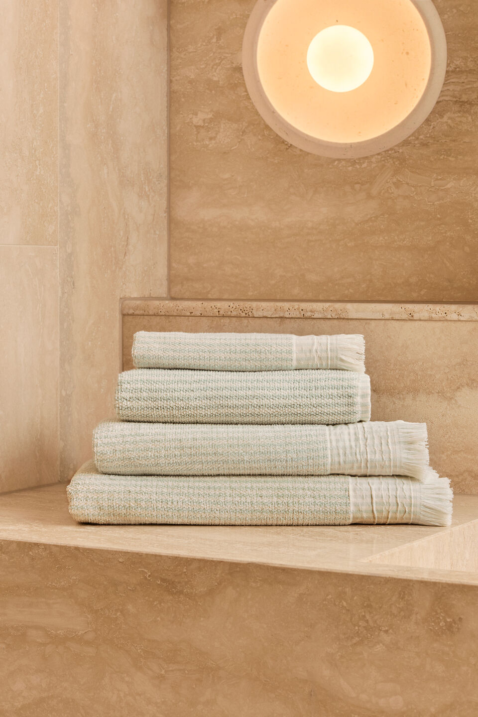 Zadie Bath Towel  Mist