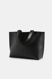 Logo Detail Tote  True Black  hi-res