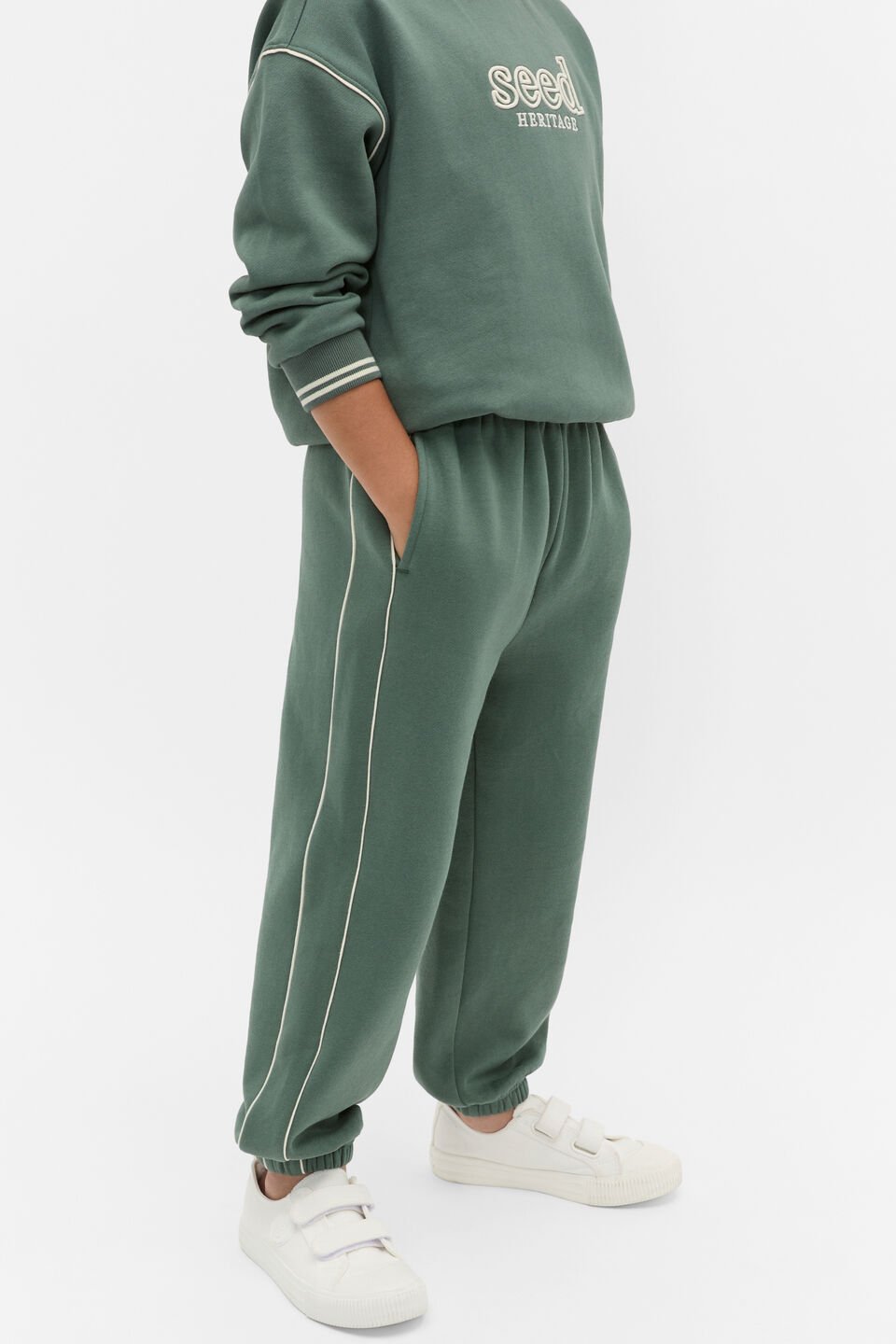 Core Logo Track Pant  Forest