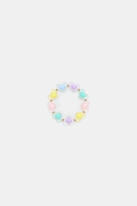 Rainbow Beaded Bracelet  Multi  hi-res