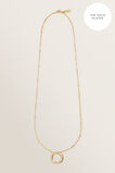 Circle Pendant Necklace  9  hi-res