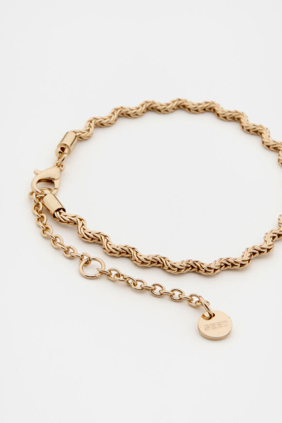 Ripples Chain Bracelet  Gold  hi-res