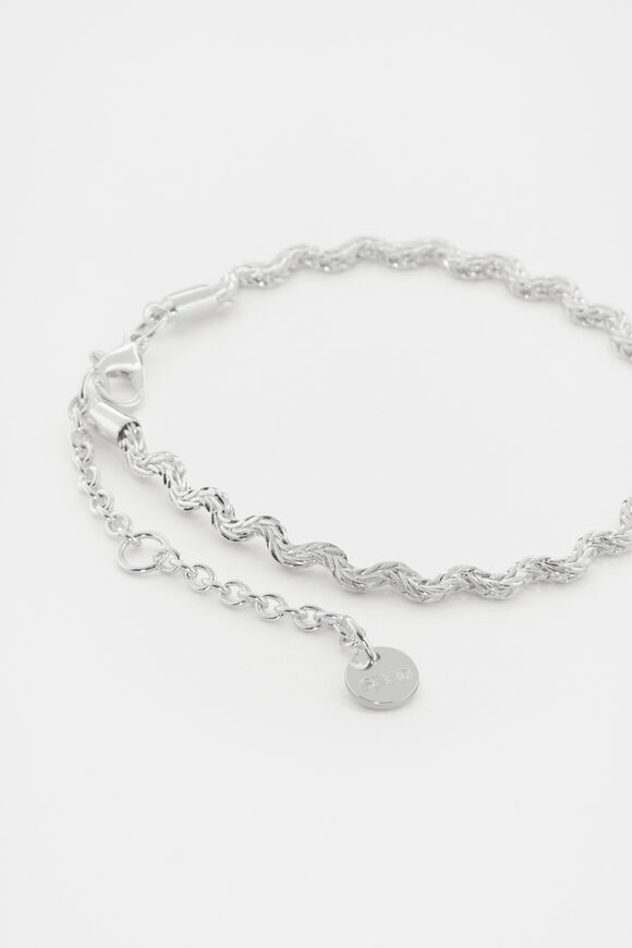 Ripples Chain Bracelet  Silver  hi-res