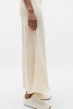 Crinkle Satin Skirt  Coconut Cream  hi-res