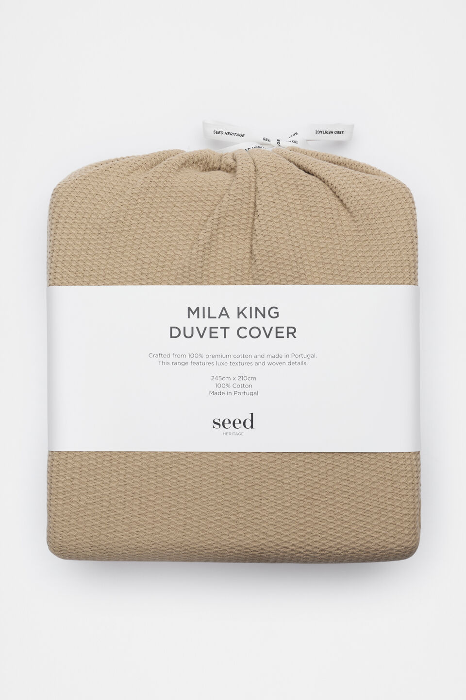 Mila King Duvet Cover  Rye