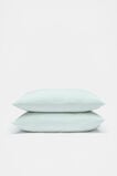 Mila Standard Pillowcase Set of 2  Mist  hi-res