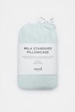Mila Standard Pillowcase Set of 2  Mist  hi-res