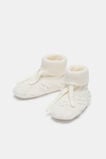 Bobble Knit Bootie  Classic Cream  hi-res