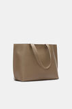 Logo Detail Tote  Dark Cashew  hi-res