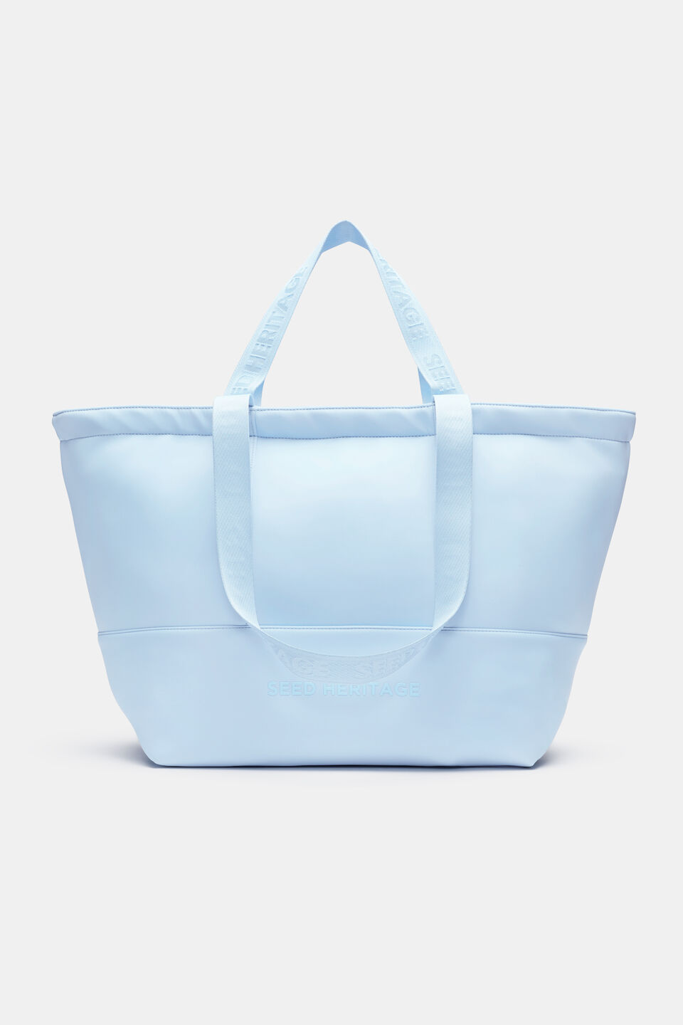 Seed Overnight Tech Tote  Arctic Blue