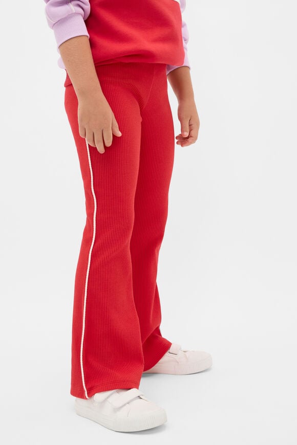 Piped Kick Flare  Chilli Red  hi-res