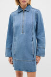 Denim Mini Dress  Mist Blue Wash  hi-res
