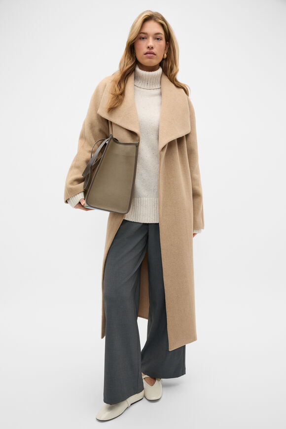 Elasticated Straight Leg Pant  Charcoal Crossdye  hi-res