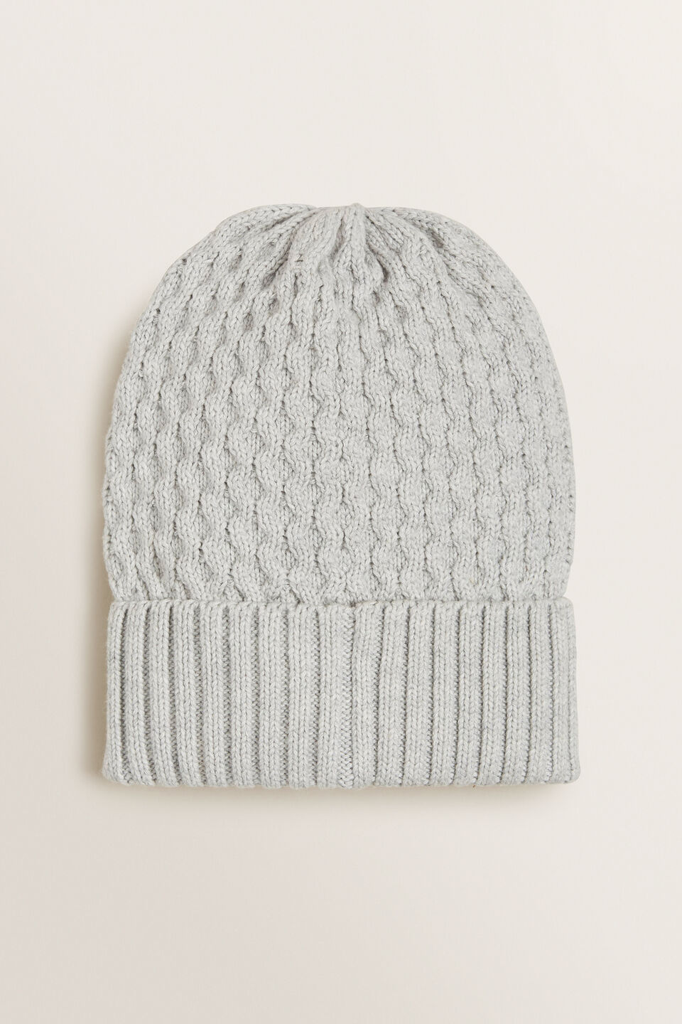 Honeycomb Knit Beanie  