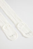 Cable Knit Tights  Vanilla  hi-res