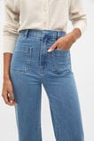 Core Wide Leg Pocket Jean  French Blue Denim  hi-res