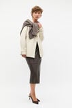 Cropped Trench Coat  Oat  hi-res