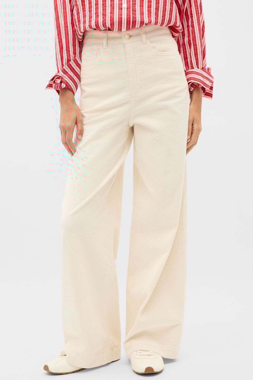 Corduroy Pant  Coconut Cream