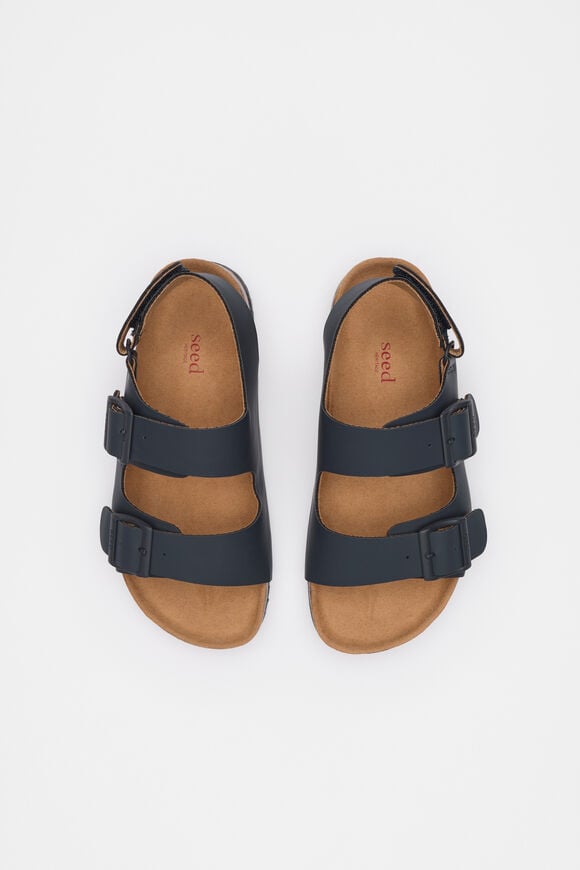 Double Buckle Slide  Midnight  hi-res