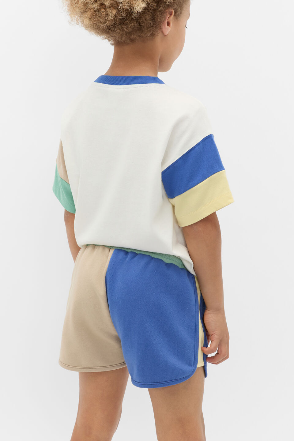 Colourblock Runner Short  Multi