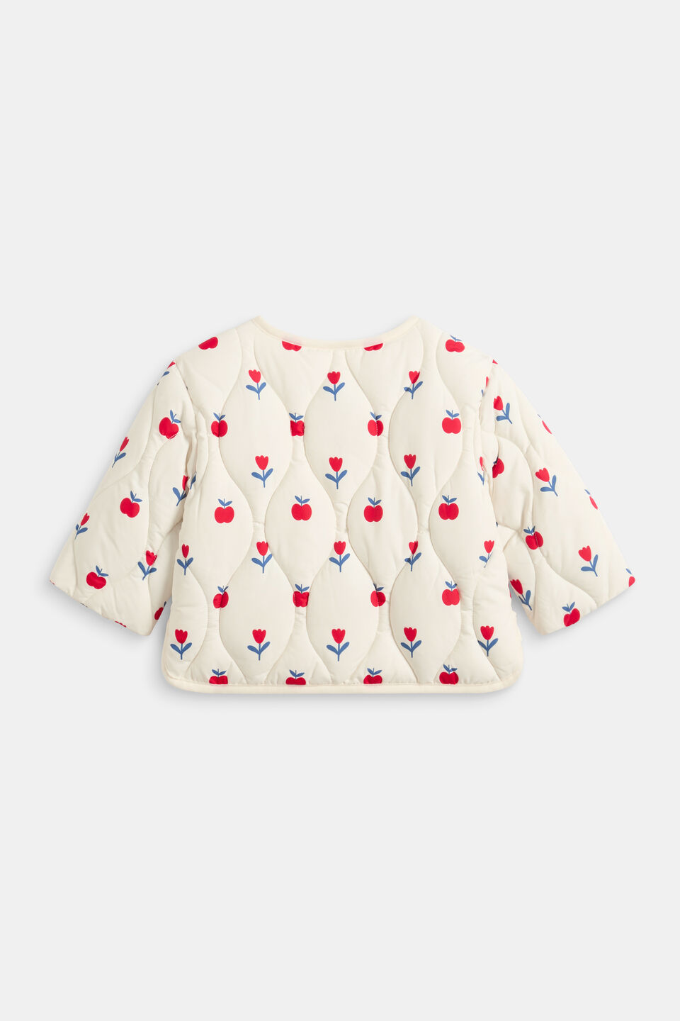 Apple Quilted Jacket  Classic Cream