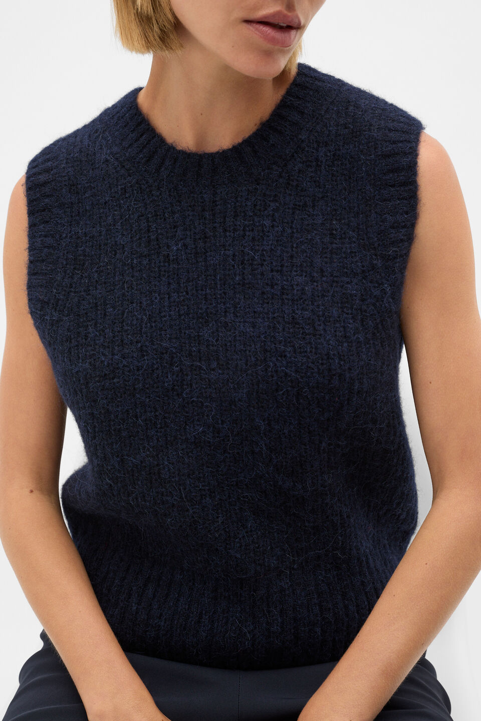 Lofty Neat Vest  Twilight Blue