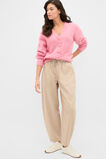 Lofty Relaxed Cardigan  Bubblegum Pink Marle  hi-res