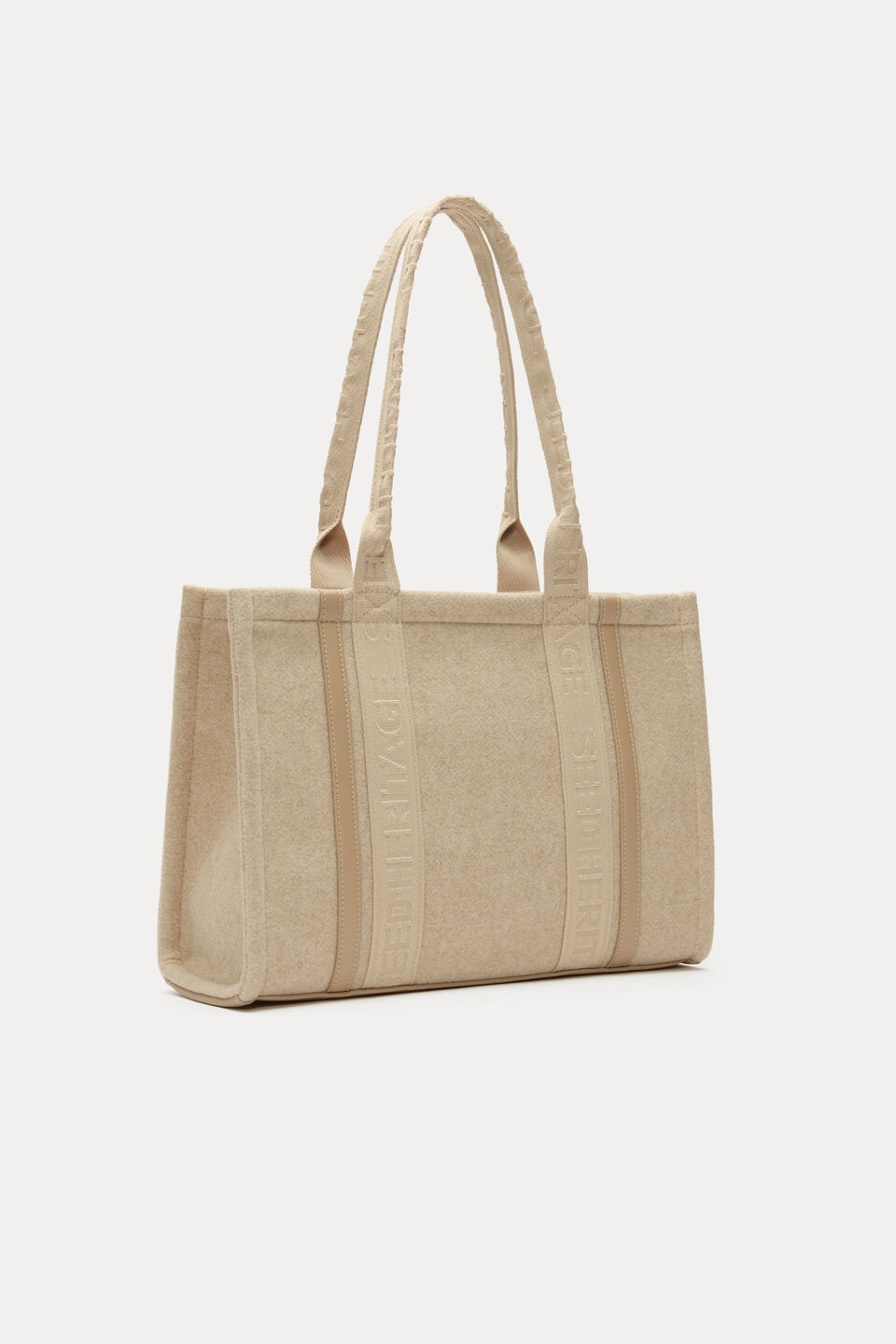 Felt Tote  Sandstone