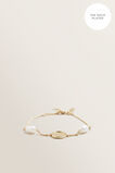 Fine Pearl Disc Bracelet  9  hi-res