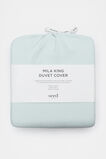 Mila King Duvet Cover  Mist  hi-res