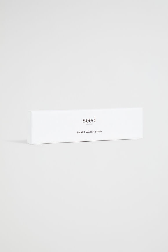 Resin Smart Watch Band  Black  hi-res