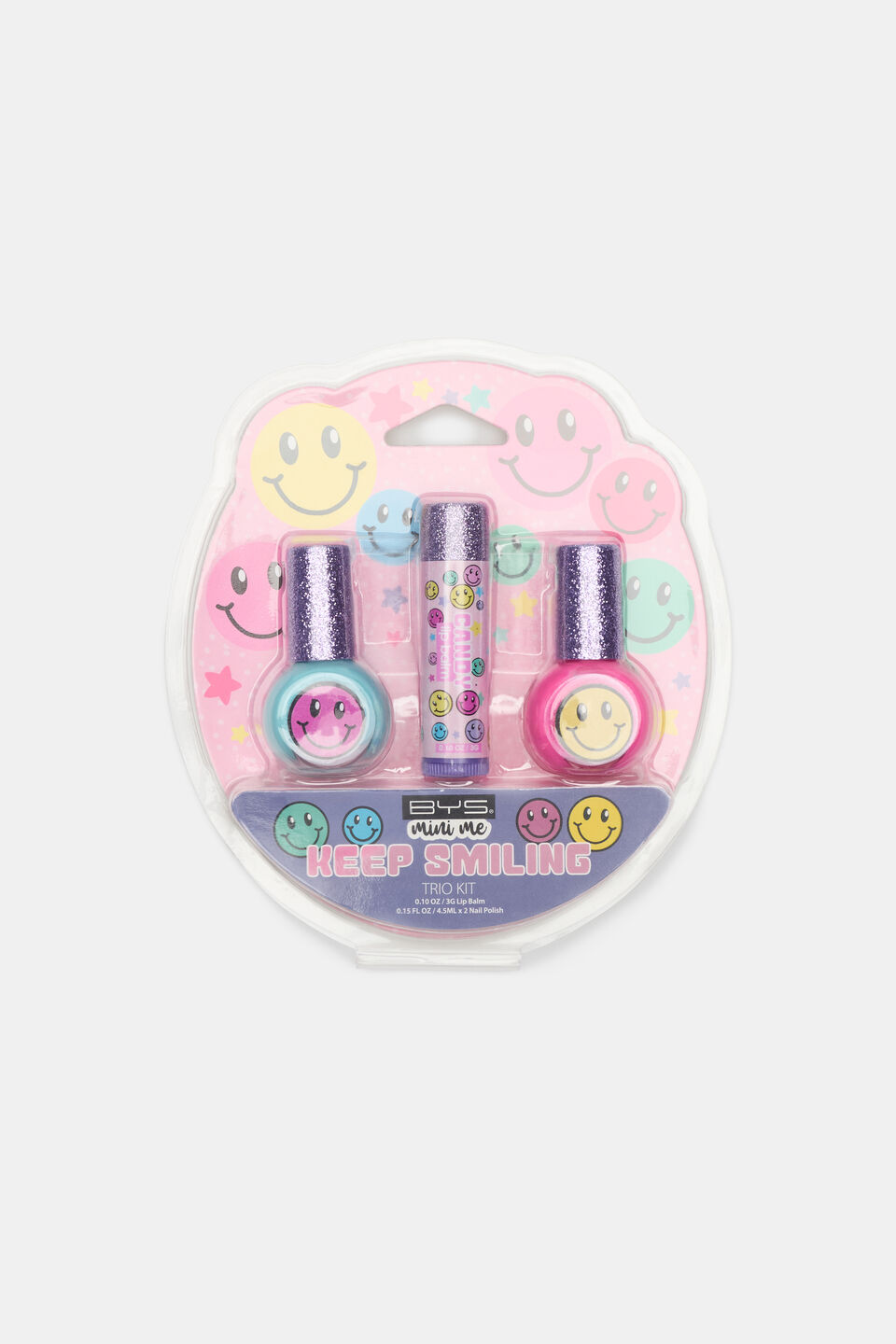 Smiley Lip and Nail Set  Multi