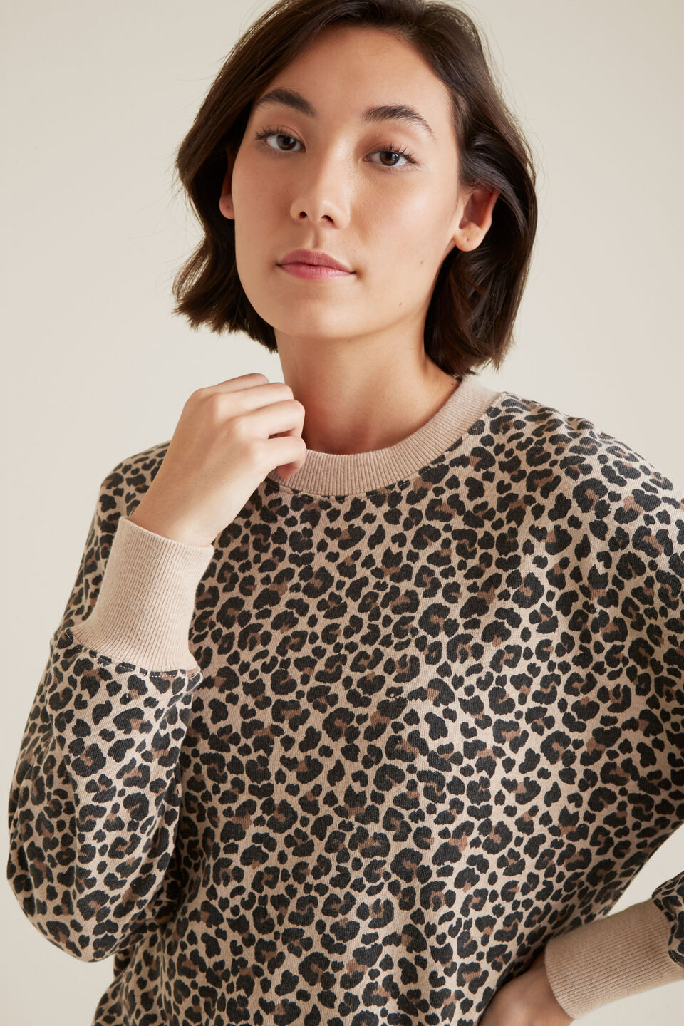 Ocelot Hi-Lo Sweater  