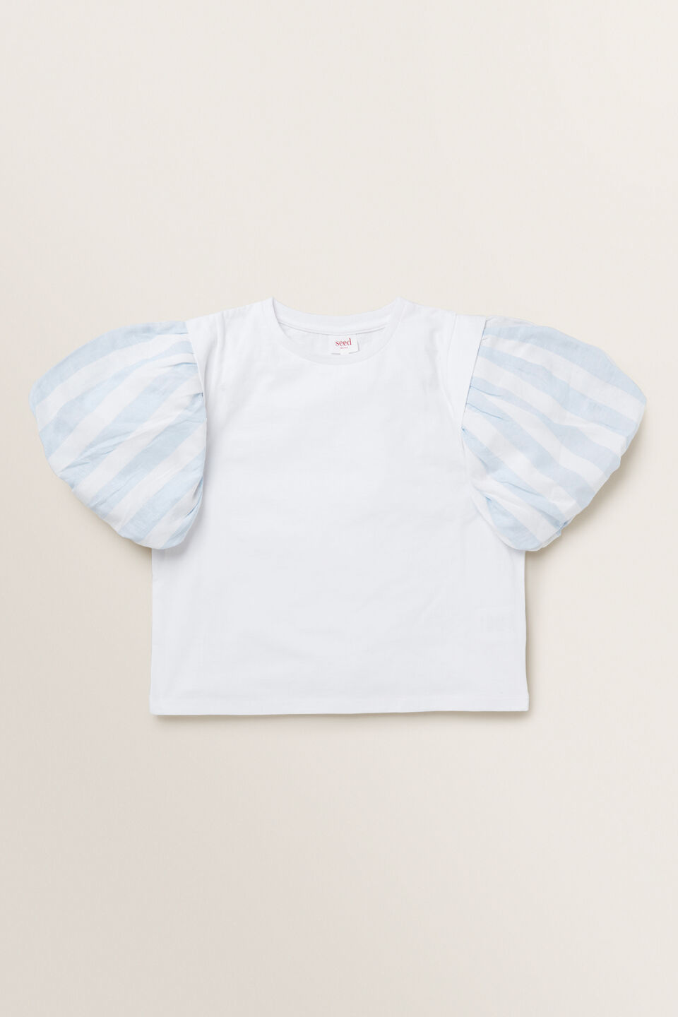Spliced Puff Tee  