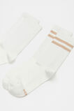 Stripe Sock 2 Pack  Neutral  hi-res