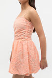 Embroidered Dress  Peach  hi-res