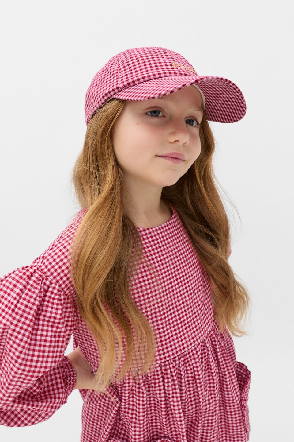 Gingham Cap  Gingham