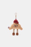 Croissant Bag Charm  Multi  hi-res
